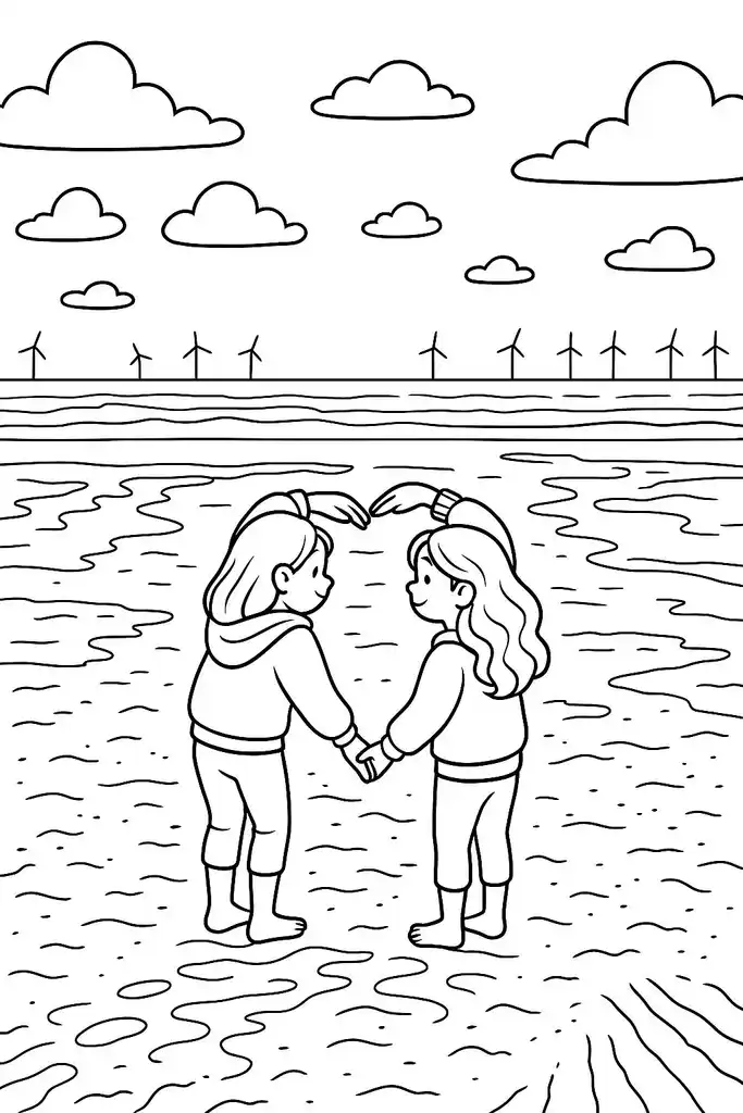Beachside Friendship Dance