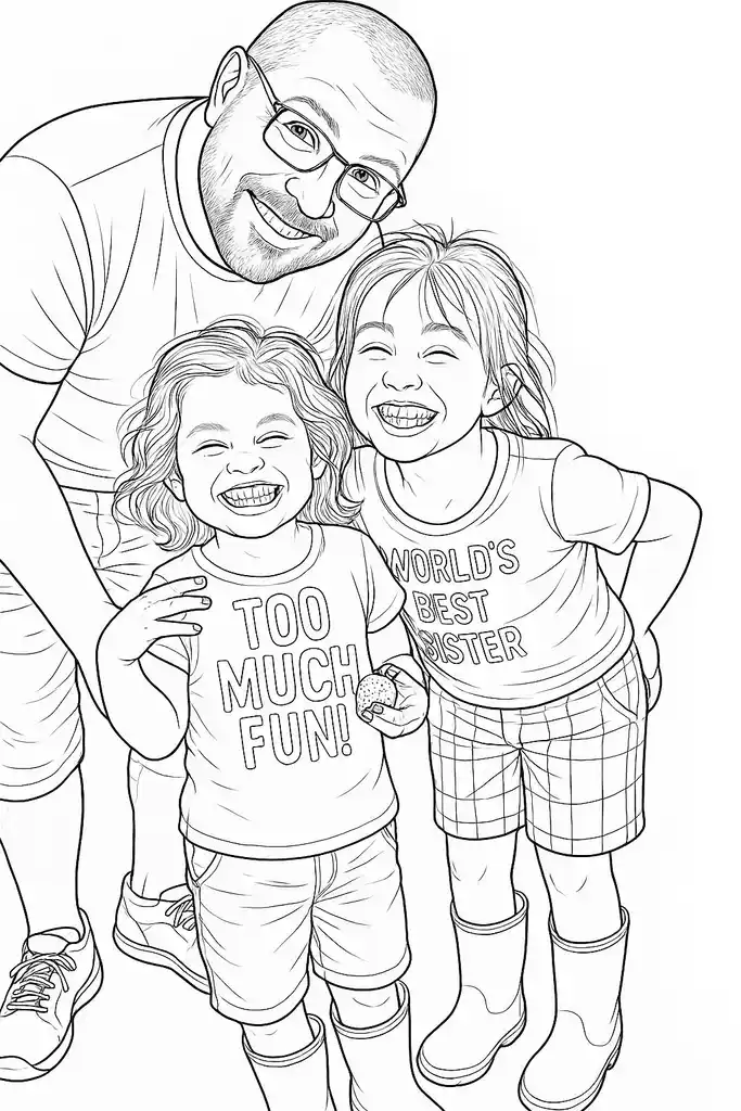 Joyful Family Bonding Moment