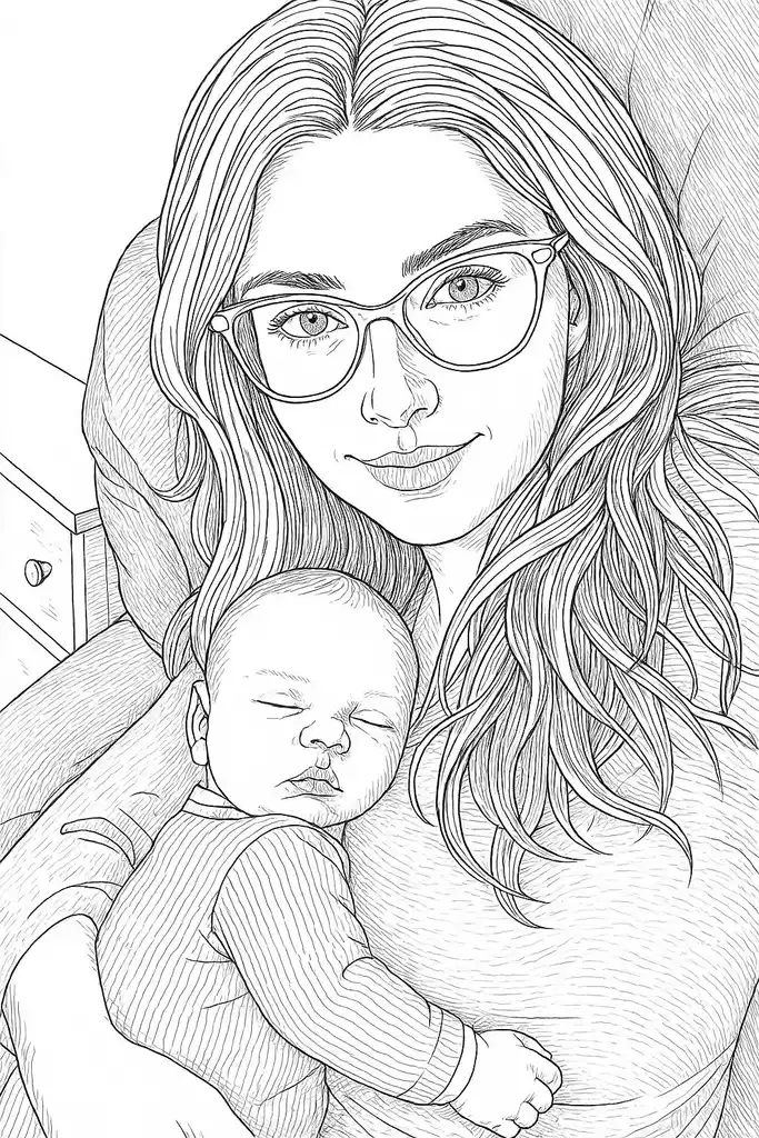 Mother's Love in Black and White