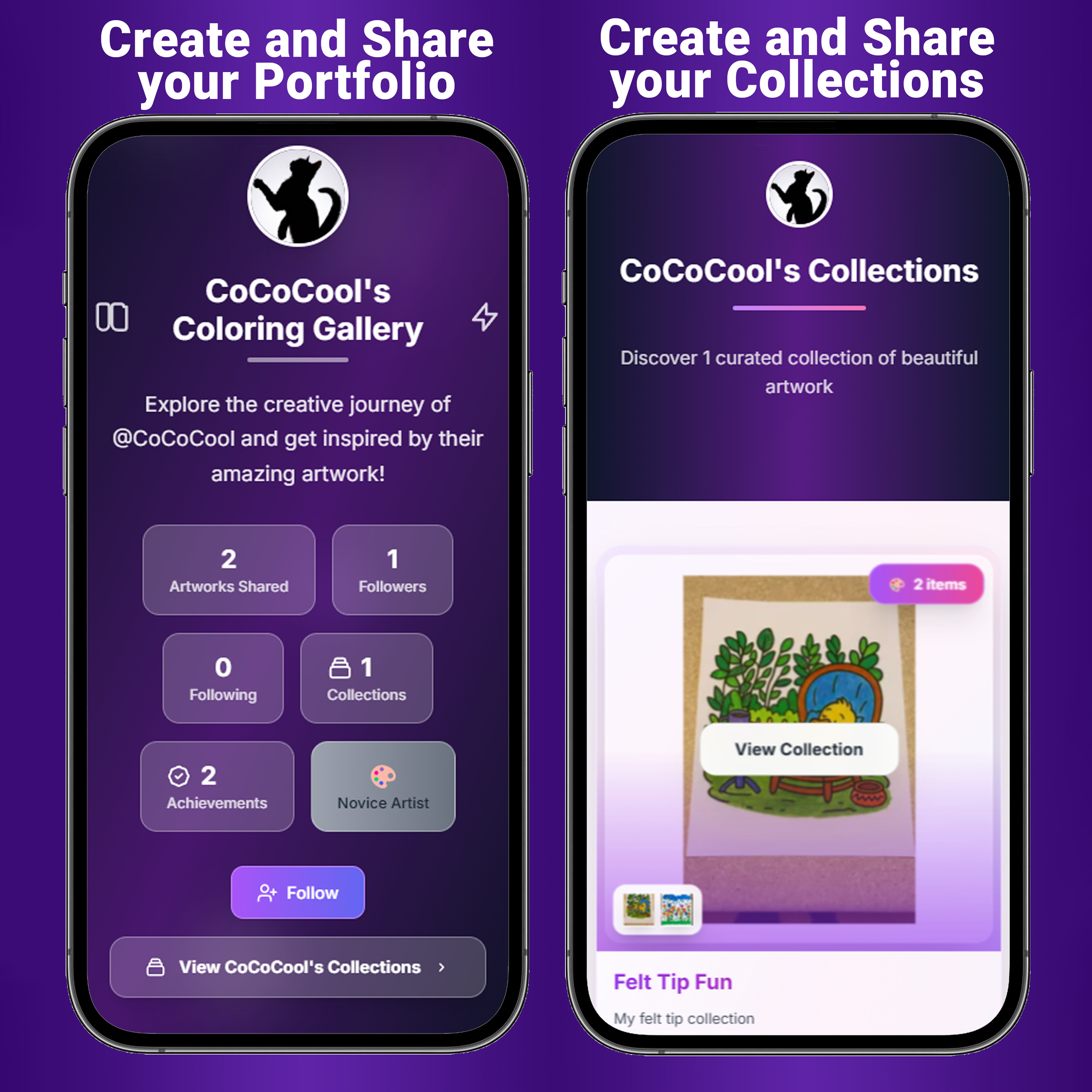 Public gallery showcase