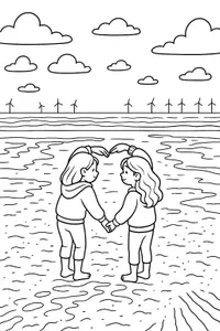 Beachside Friendship Dance