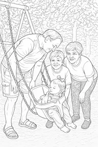 Family Swing Time Joy