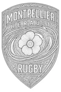 Montpellier Rugby Shield Design