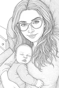 Mother's Love in Black and White