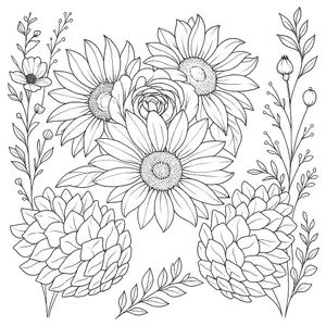 Sunflower Symphony in Bloom